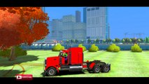 SUPER TRUCKS COLORS with SPIDERMAN CARTOON COLORS Nursery Rhymes Songs for Kids