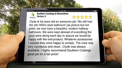 Southern Coatings & Renovations JonesboroRemarkableFive Star Review by Barbara V.