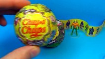 Chupa Chups surprise eggs! JUSTICE LEAGUE egg Talking TOM СМЕШАРИКИ eggs surprise For Kids For BABY