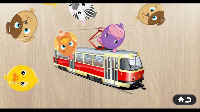 puzzle kids cars - Машинки пазлы для малышей