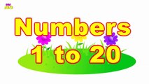 Counting Numbers 1 to 20 | Lets Learn Number 1 to 20 | Counting Numbers For Children 1-20