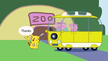 Peppa Pig Crying in the Pool! Peppa and George are Swimming