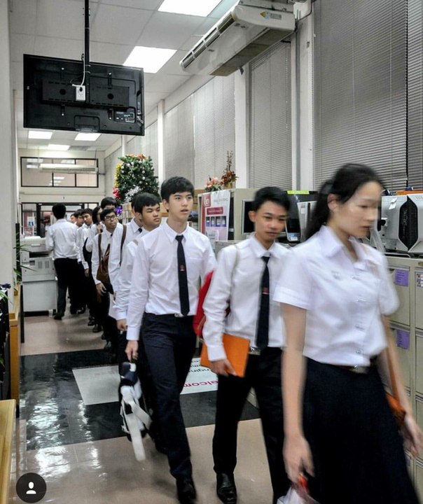 Ngôi trường toàn soái ca, trai đẹp ở Thái Lan Chulalongkorn