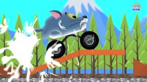 Cat And Mouse Monster truck _ Animal monster truck-WegO18UlNhU