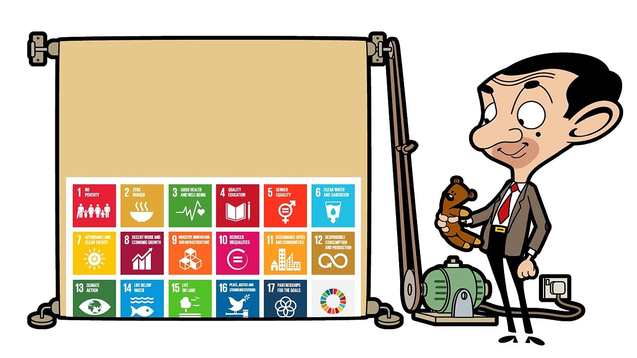 Mr Bean - Global Goals - Teddy-55oSfVMHDSQ