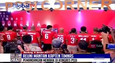 Reuni Mantan Kapten Timnas di Kongres PSSI