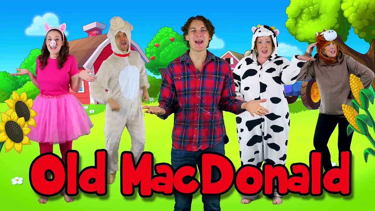 Old MacDonald Finger Family Song _ Animals on the Farm sing Finger Family!-VQlJQ0npV-c