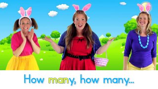 Sing Along - Hippity Hop - Counting Easter Eggs - with lyrics!-5GWi4BattHE