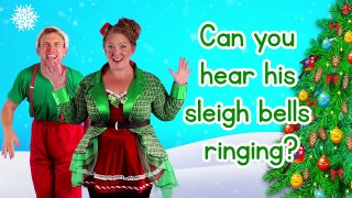Sing Along - Santa's Coming - Kids Christmas Song with lyrics-rvzyRKmcfoY