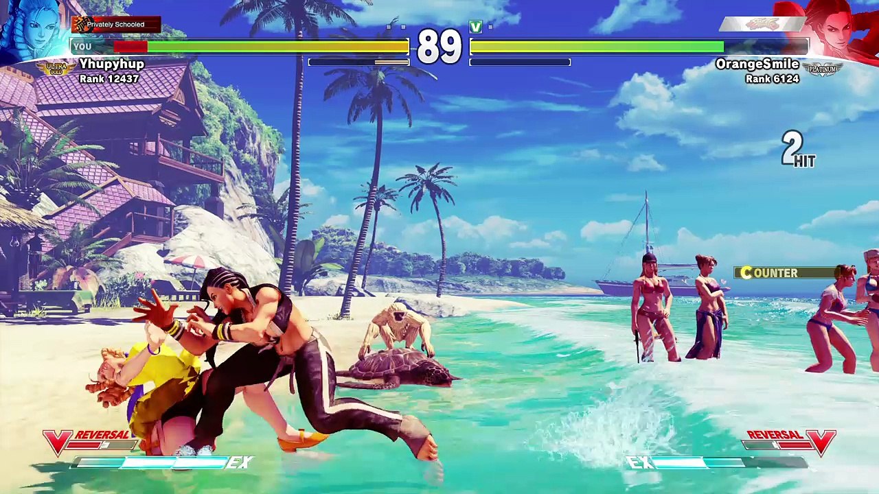 Yhup (Karin) vs Laura