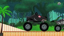 Black Panther Monster Truck _ Animal Monster Truck-XxfXFJ4CPqg