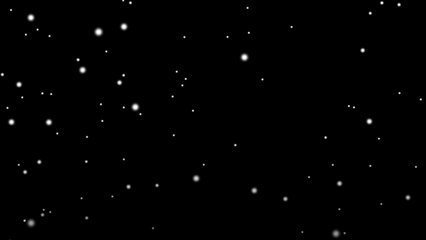 Футаж видео- маска  Падающий снег