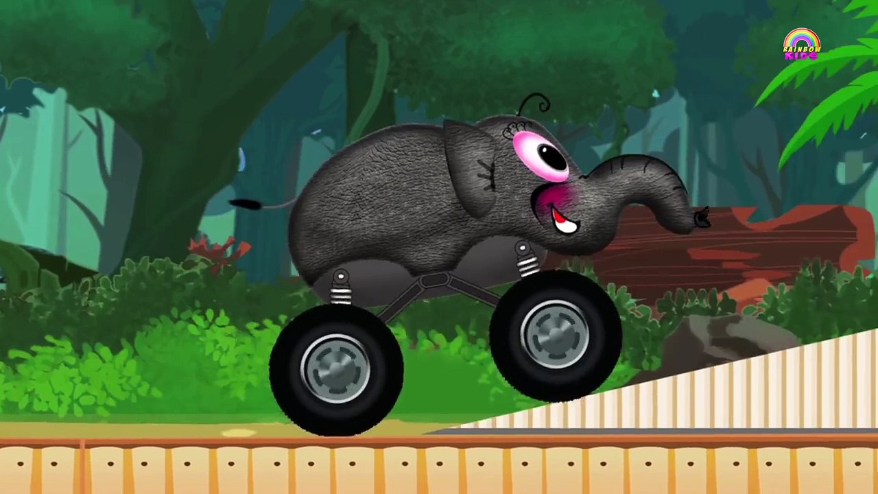Elephant Monster Truck _ Animal Monster Trucks-Xl-aIySyOJo