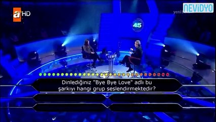 Milyoner'de cevabı bilemeyince küfretti!