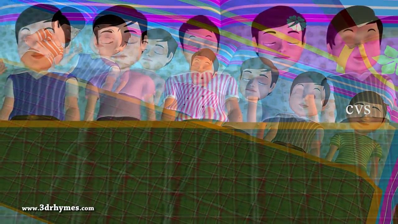 Ten in the bed - 3D Animation English Nursery rhyme for children-75LyzN-CYPo