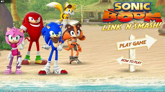 Sonic Boom Link N Smash! - Sonic Boom Games - Cartoon Network
