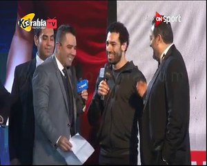 محمد صلاح يرد على سؤال  نفسك تلعب في نادي ايه بعد روما