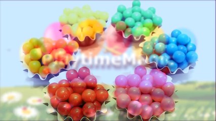 Learn Colors with Kids Gum Ball Candy Surprises Disney Hasbro Toys PlaytimeMagic-JZM5d1cgSRw