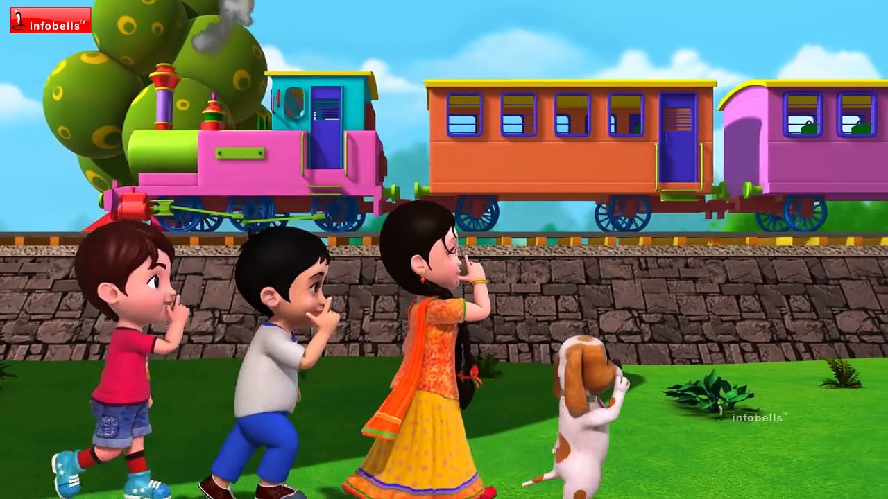 Train Song _ Bengali Rhymes for Children _ infobells-hjxHO1xu1uM
