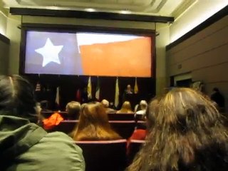Len Swanson and Glenn Hegar UASA Change of Command Ceremony~ Monument Battleship TX Houston