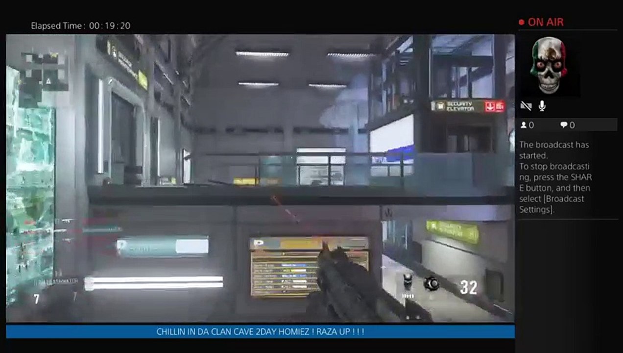 QUE PASA RAZA! ! ! ! JUST CHILLINPLAYING COD AW WITH DA CLAN LETZ GOOOOO! ! ! ! (14)