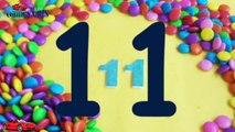 Jada Stephens Cars Learn To Count Numbers with Candy Funny Learning To Count M&M