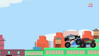 Police Monster Truck For Kids-dkCCtMr2xWo