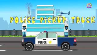 Police Vehicles _ Street Vehicles _ Transport For Kids-ZIAfNYrGGu8