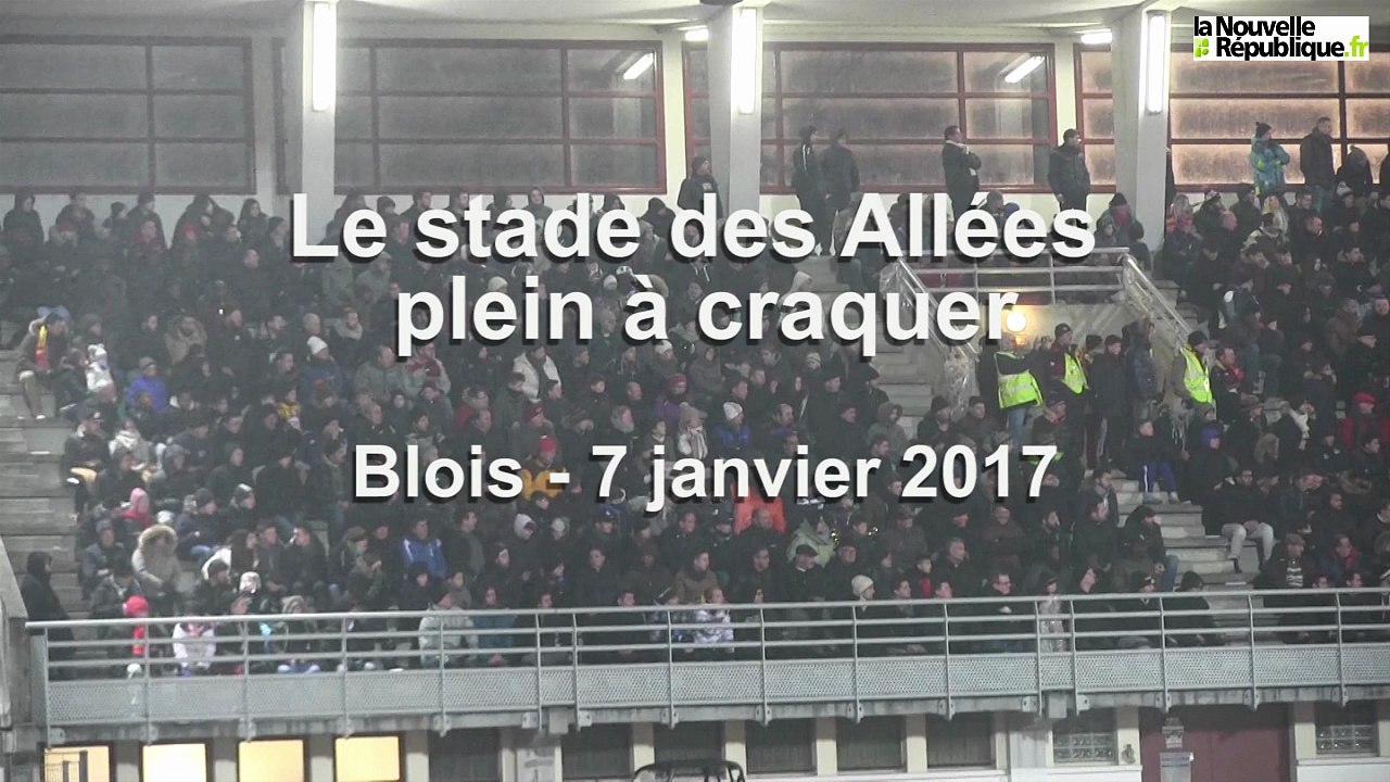 VIDEO. Blois : le stade des Allées plein à craquer