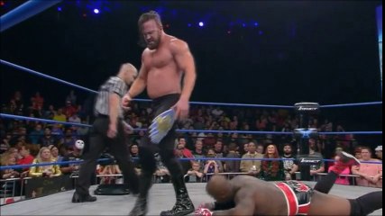 Mike Bennett (w/ Maria Kanellis-Bennett) vs. Moose