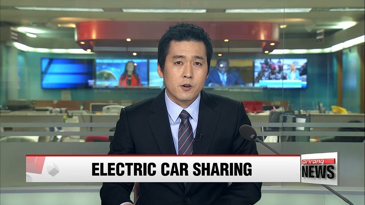 Demand for electric car sharing service rises rapidly