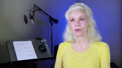 Julie Newmar discusses the script for Batman - Return of the Caped Crusaders-x1pc-yFjcSY