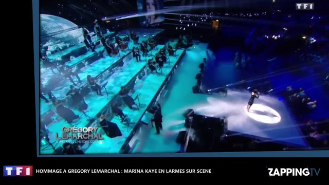 Hommage à Grégory Lemarchal : Marina Kaye en larmes, elle chante pour la première fois en français (Vidéo)