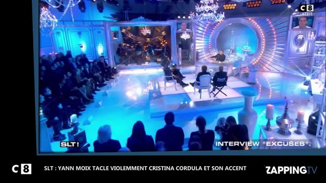 SLT : Yann Moix critique violemment Cristina Cordula et son accent (Vidéo)