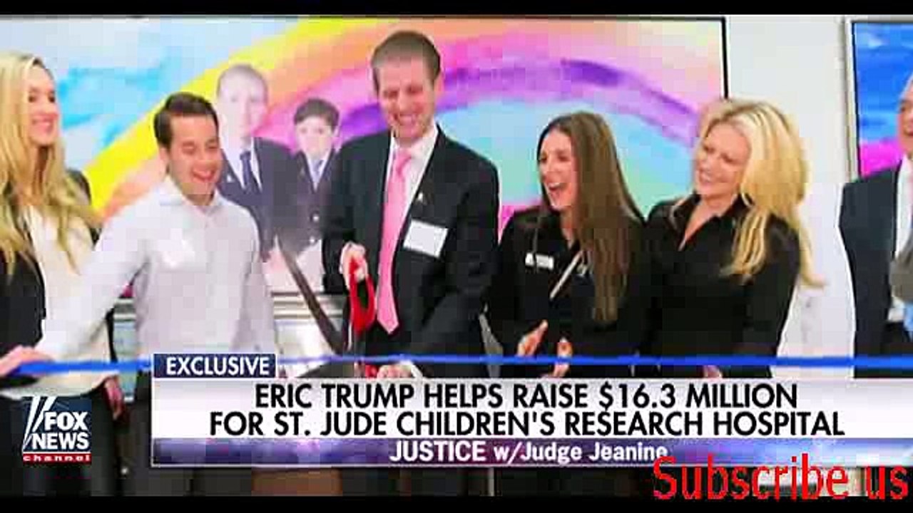 Eric Trump speaks out about the suspension of his foundation.
