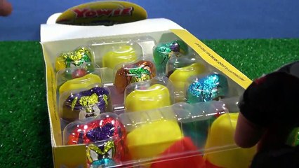 Yowie Surprise Eggs - Animals Sandbox Dig