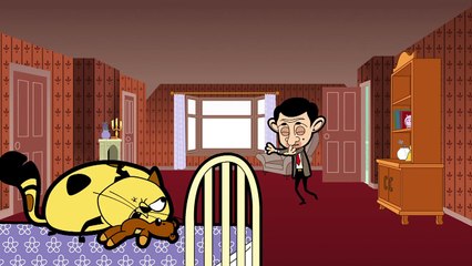 Mr Bean _ Cat Attacks Teddy _ Boomerang UK-CPHfyp22dzQ