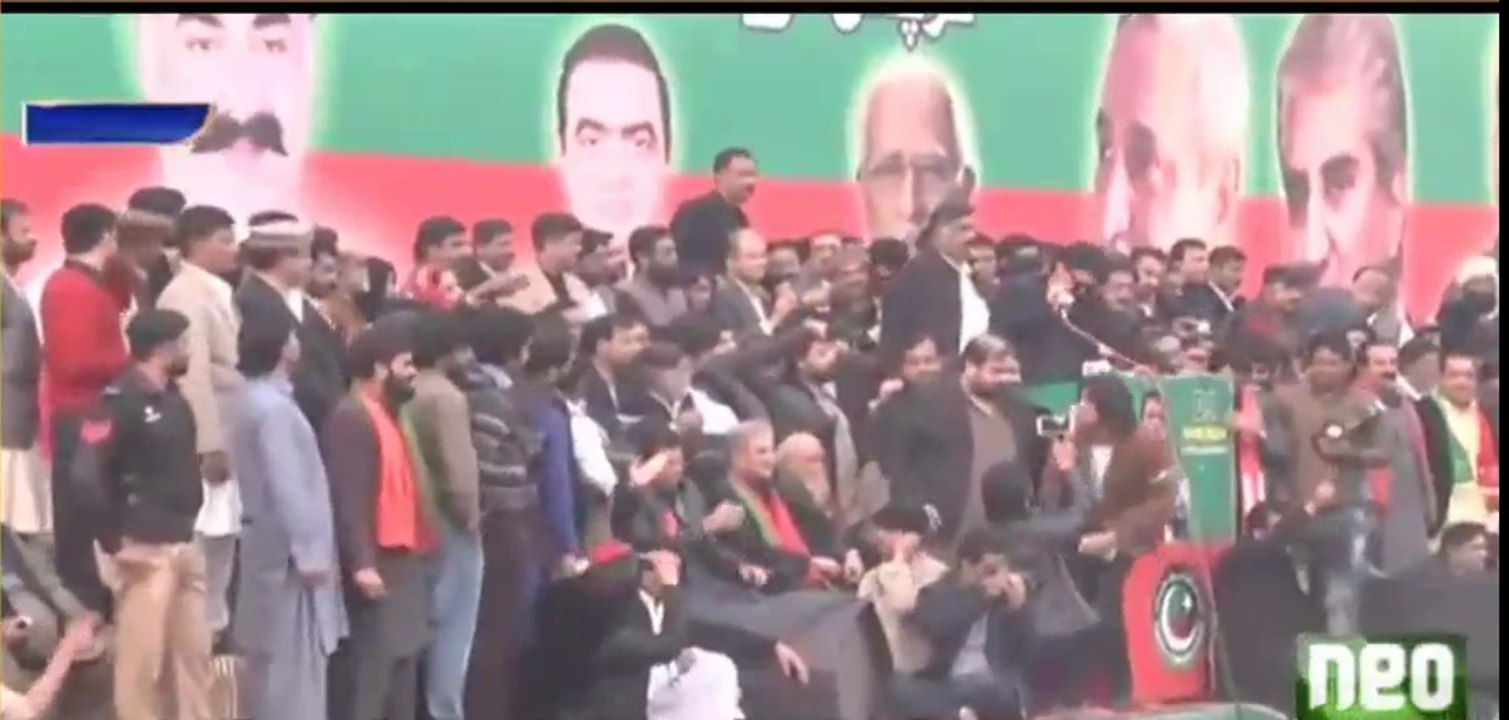 New Slogan of PTI for Javed Hashmi - Zilat hogi Lazmi, Hashmi Hashmi - Faisal Javaid