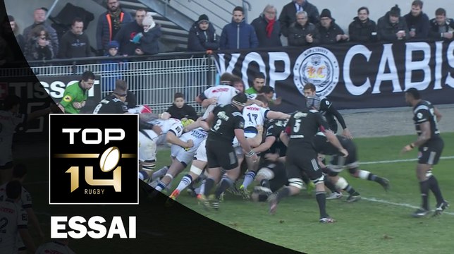 TOP 14 ‐ Essai Arnaud HEGUY (FCG) – Brive-Grenoble – J16 – Saison 2016/2017