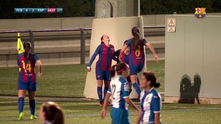 Très joli but de Caudia Pina pour le Barça féminine