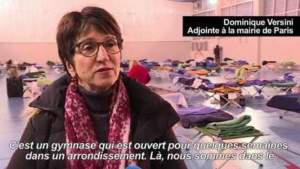 Pic de froid: la mairie de Paris ouvre un gymnase pour les SDF