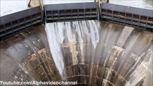 Gibson Dam Glory Hole Spillway Montana