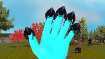 3D Animated Gorilla Finger Family Rhymes For Children Top 10 Animated Animal Rhymes