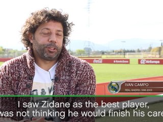 Zidane was the best for me - Ivan Campo
