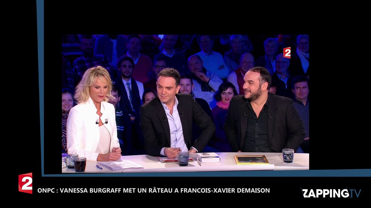 ONPC : François-Xavier Demaison ne plait pas Vanessa Burggraf (vidéo)