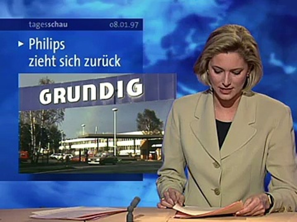 Tagesschau | 08. Januar 1997 20:00 Uhr (mit Ellen Arnhold) | Das Erste