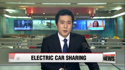 Demand for electric car sharing service rises rapidly