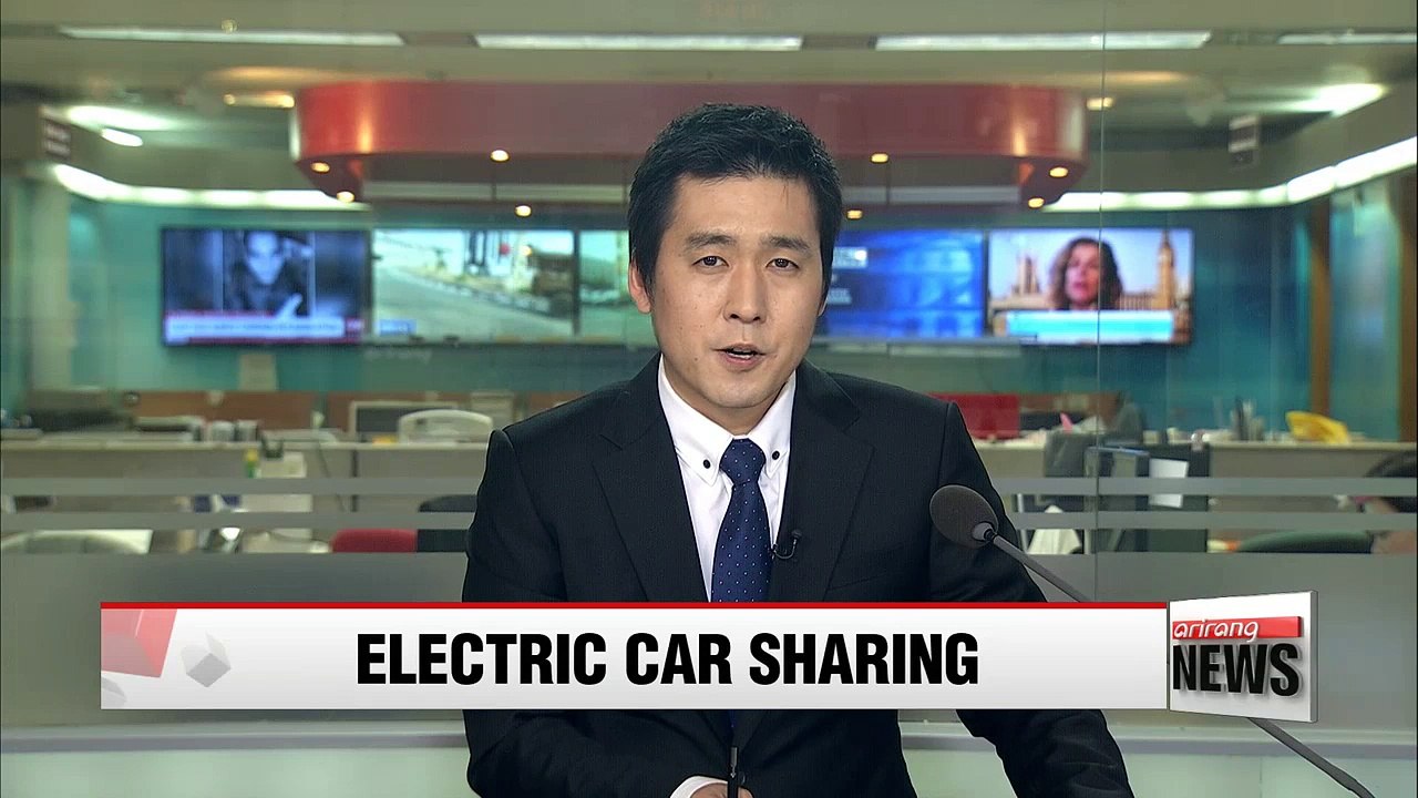 Demand for electric car sharing service rises rapidly