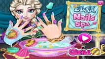 ᴴᴰ ღ Frozen Princess Elsa Nails Spa ღ - Disney Frozen Games - Baby Video Games (ST)