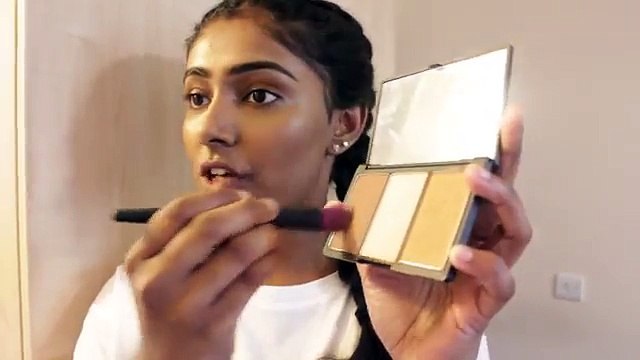 EVERYDAY MAKEUP TUTORIAL FOR BLACK WOMEN BROWN DARK SKIN